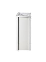 Gabinete Armário Banheiro Ditália C/pia Bn-05 Branco