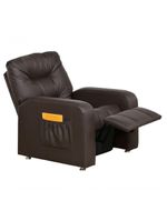 Poltrona Matrix Reclinável Azera - Marrom Corino