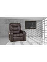 Poltrona Matrix Reclinável Azera - Marrom Corino