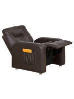 Poltrona Matrix Reclinável Azera - Marrom Corino