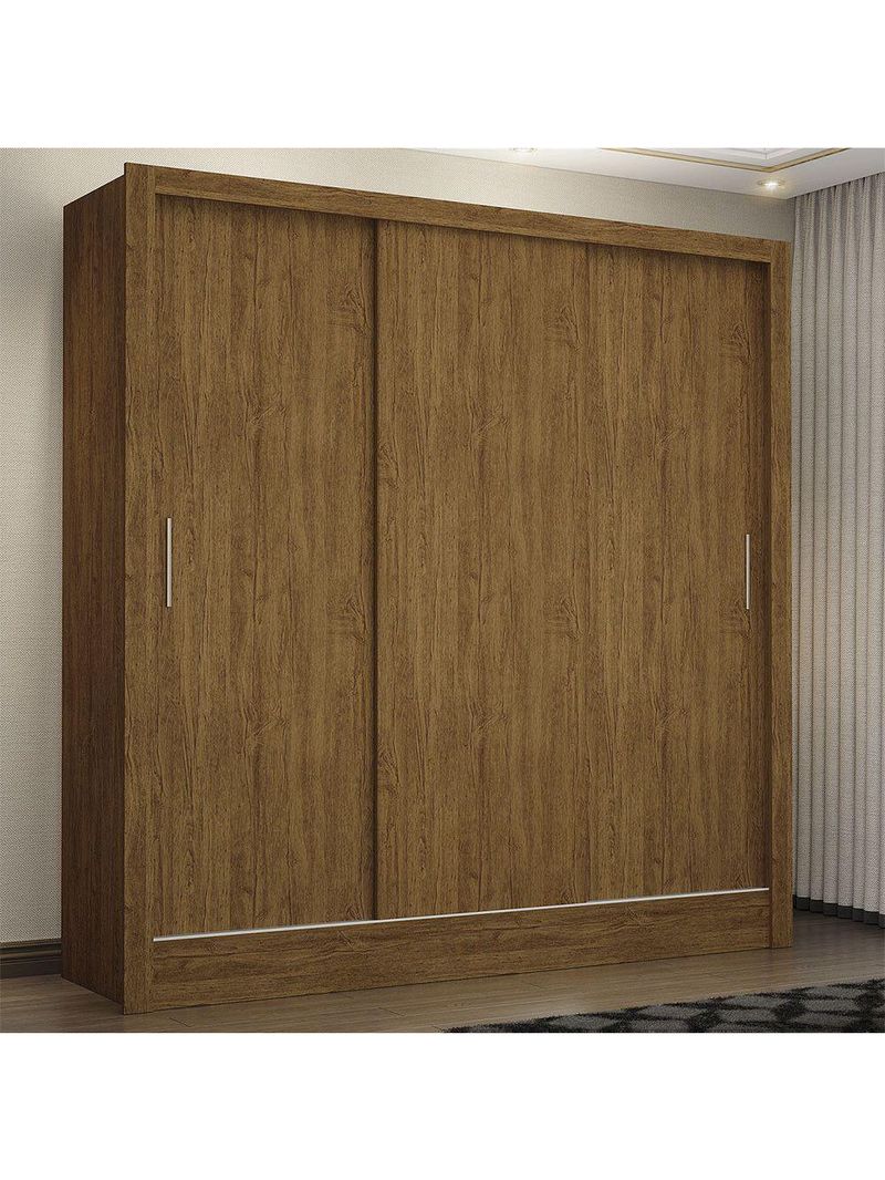 Guarda Roupa Casal Fortaleza 3 Portas Carioca Móveis Cinamomo