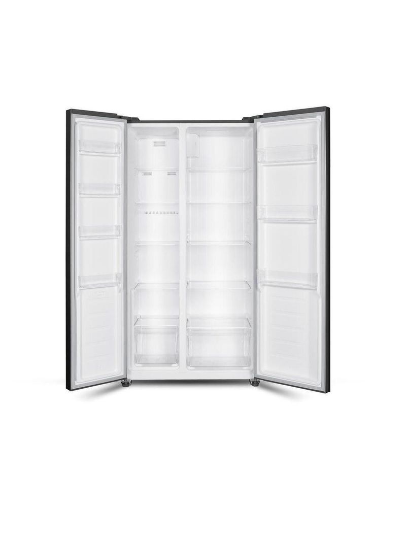 Geladeira 437L Philco Inverter Side By Side Inox 110V