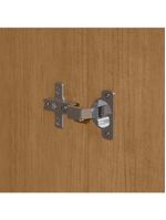 Guarda-roupa Casal Easy Slim 8 Portas Amendoa Clean