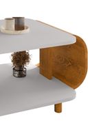 Mesa De Centro Organica Floripa 92 Cm Bechara Off White Cinamomo