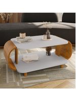 Mesa De Centro Organica Floripa 92 Cm Bechara Off White Cinamomo