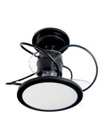 Ventilador De Teto Treviso Preto Confort Led Bivolt