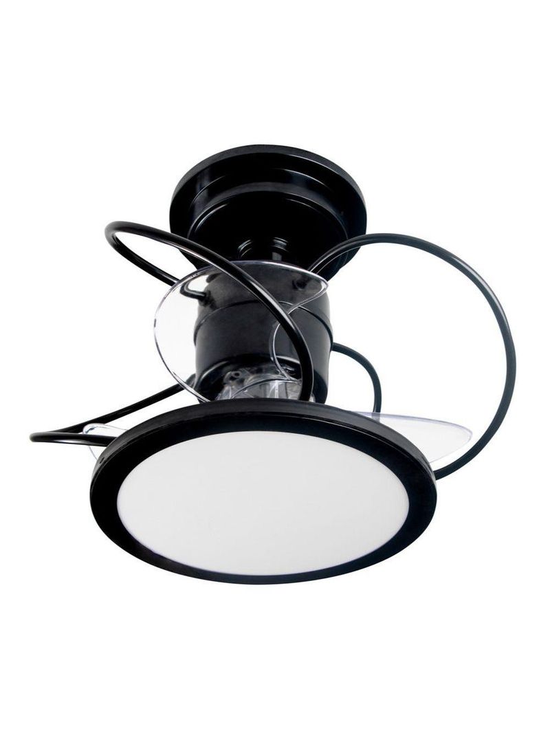 Ventilador De Teto Treviso Preto Confort Led Bivolt