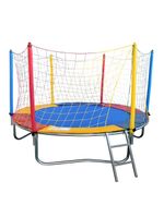 Trampolim Cama Elástica Pula Pula 2,30m Média Colorida Playground