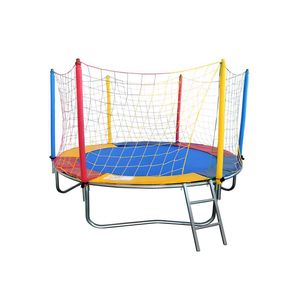 Trampolim Cama Elástica Pula Pula 2,30m Média Colorida Playground