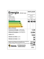 Ventilador Prime Air 36cm Maxx Force 6 pás 60W AVTE300 - 220V