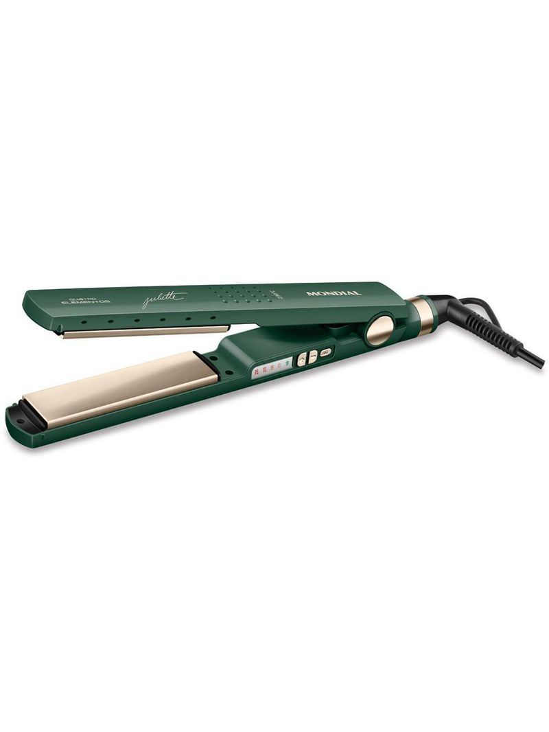Prancha Alisadora By Juliette Mondial Verde Oliva 60W Bivolt