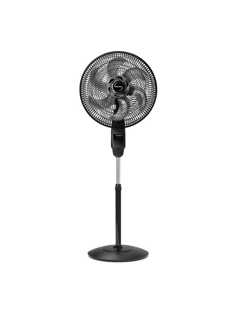 Ventilador De Coluna Mallory Chronos 40cm Preto E Grafite - 220v