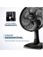 Ventilador De Mesa Mondial 06 Pás Vsp-30-b 127v/60hz