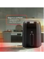 Fritadeira Sem óleo Airfryer HQ Preto 4,8L HQ-AF48LMP 220V
