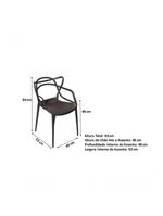 Cadeira Allegra Masters Preta