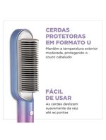 Escova Alisadora Qu4tro Elementos By Juliette Mondial Bivolt