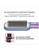 Escova Alisadora Qu4tro Elementos By Juliette Mondial Bivolt