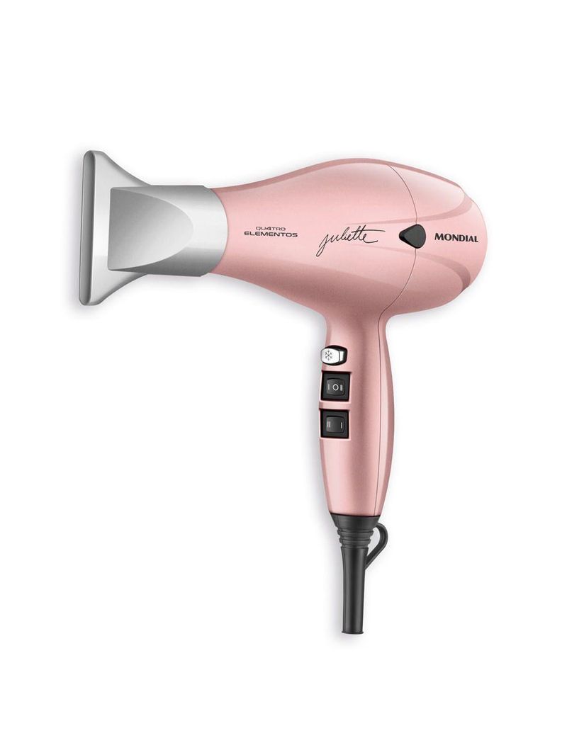 Secador De Cabelo By Juliette Mondial Golden Rose 127V