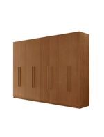 Guarda Roupa Casal Heros Com 8 Portas E 4 Gavetas Moderna Naturalle