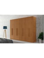 Guarda Roupa Casal Heros Com 8 Portas E 4 Gavetas Moderna Naturalle