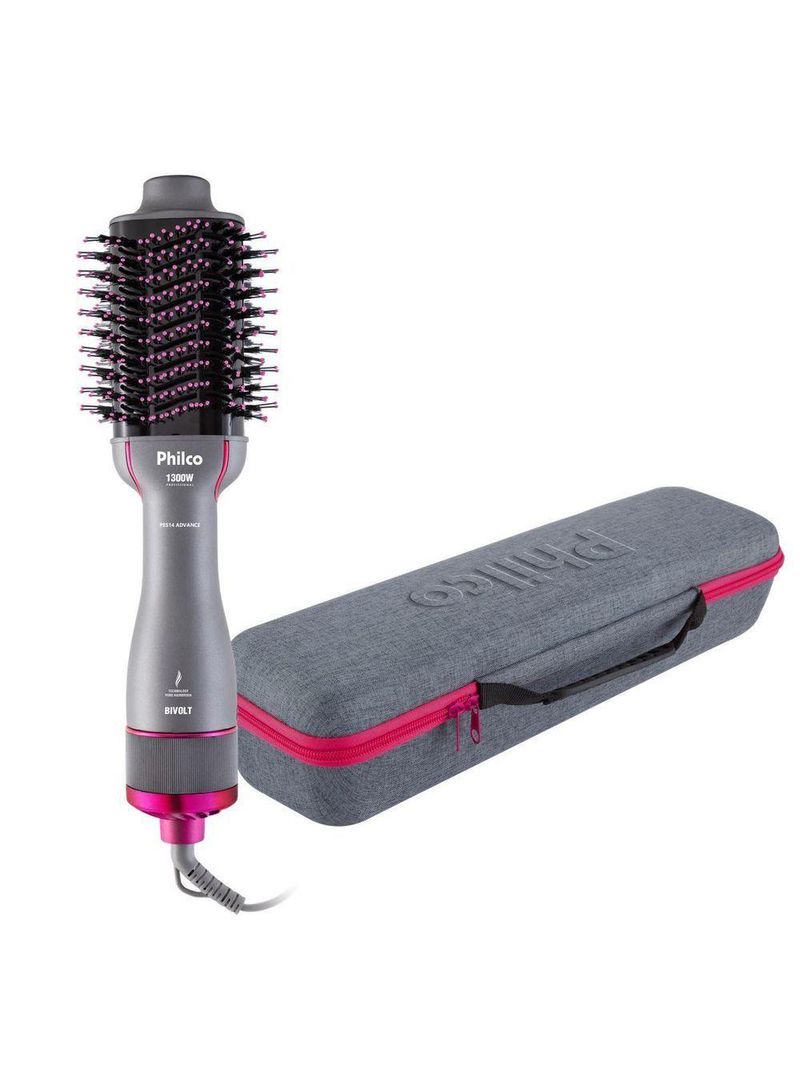 Escova Secadora Philco Soft Advance PES14 4 em 1 Bivolt