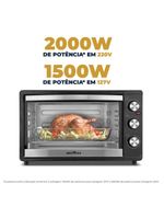 Forno Elétrico 43L Britânia BFE43 Dupla Resistência 110V