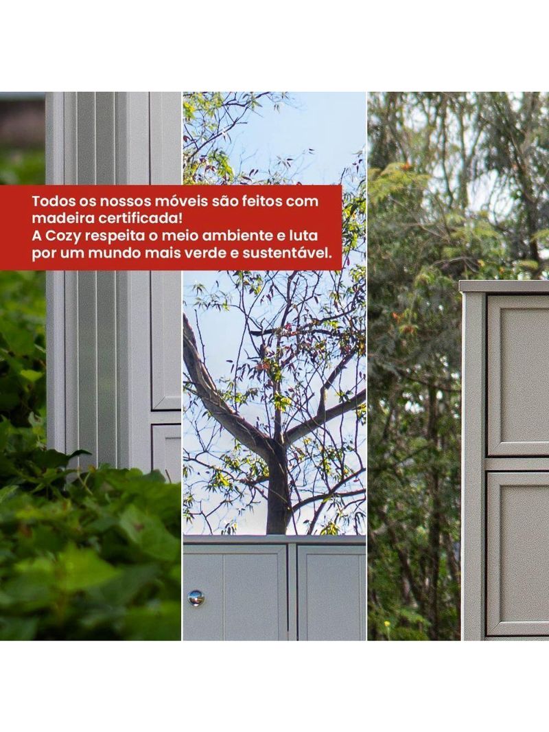 Penteadeira Ditália 7 Gavetas Pe-100 Branco