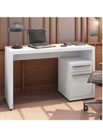 Mesa Escrivaninha com Gaveteiro Urban 120cm S970 Kappesberg Branco