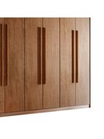 Guarda Roupa Casal Heros 6 Portas E 2 Gavetas Moderna Imbuia