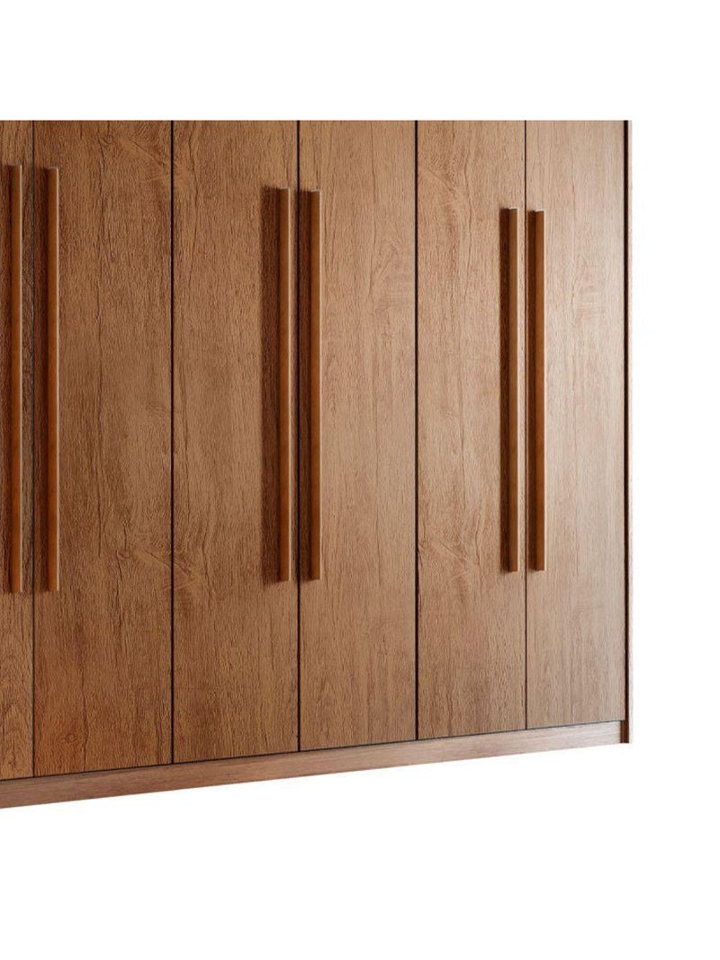 Guarda Roupa Casal Heros 6 Portas E 2 Gavetas Moderna Imbuia