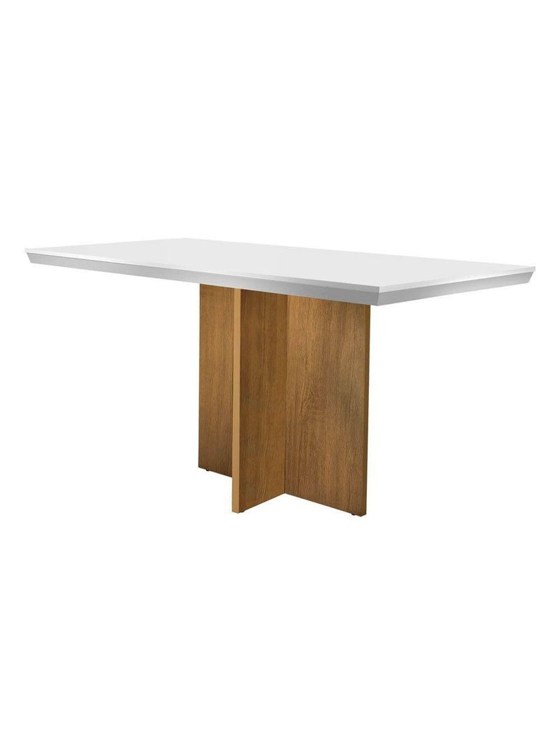 Mesa Olímpia 120cm Rufato Off White