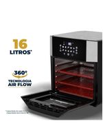 Air Fryer Oven Britânia 16L 4 Em 1 Porta Removível 220V