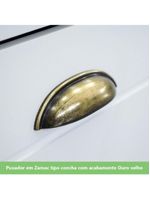 Cozinha Compacta 04 Peças com Aéreo Geladeira Amy Casa 812 Branco HP