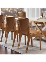 2 Cadeiras Bella Gold Imbuia Star Caramelo