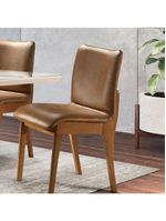 2 Cadeiras Bella Gold Imbuia Star Caramelo
