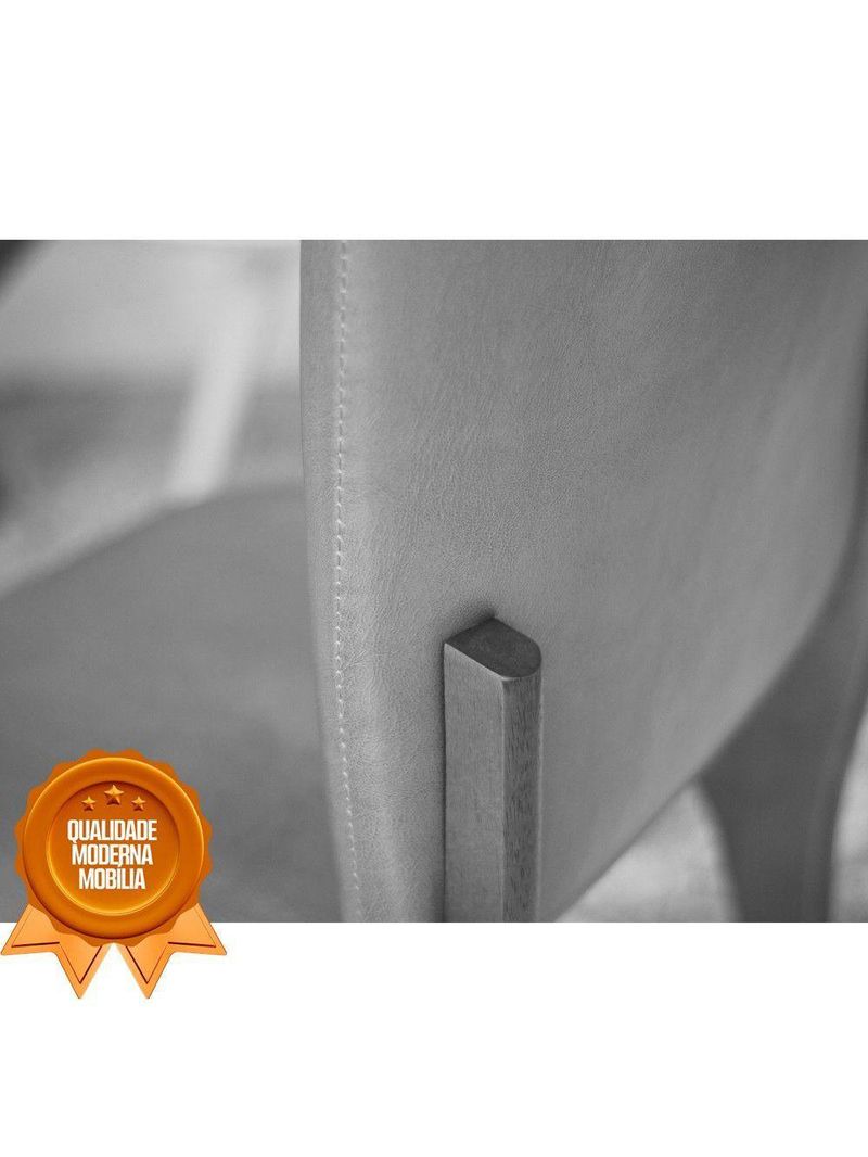 2 Cadeiras Bella Gold Imbuia Star Caramelo