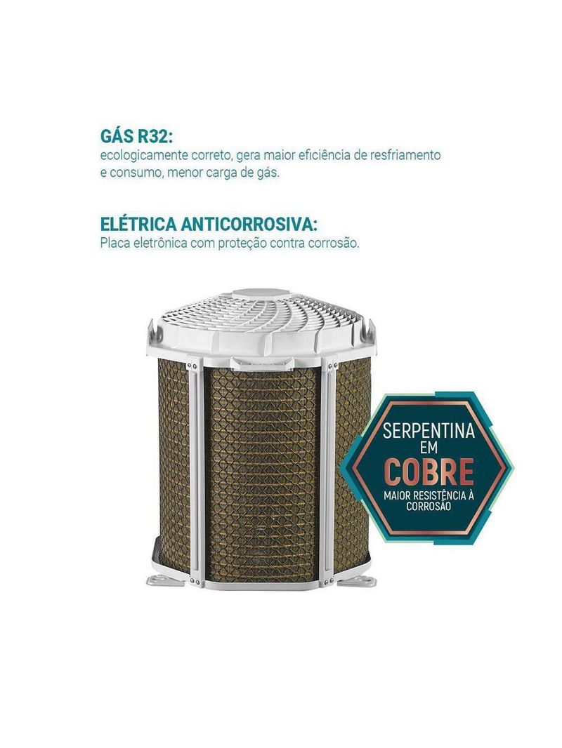 Ar Condicionado Philco Split Hi Wall Eco Inverter Btus 220V