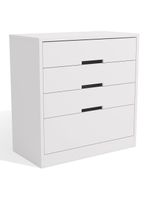 Cômoda 4 Gavetas 91 cm S824 Kappesberg Branco