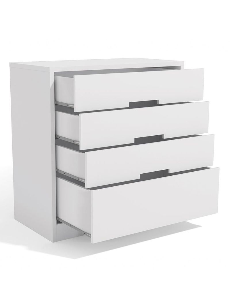 Cômoda 4 Gavetas 91 cm S824 Kappesberg Branco