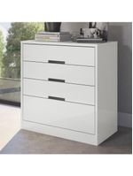 Cômoda 4 Gavetas 91 cm S824 Kappesberg Branco