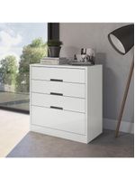 Cômoda 4 Gavetas 91 cm S824 Kappesberg Branco