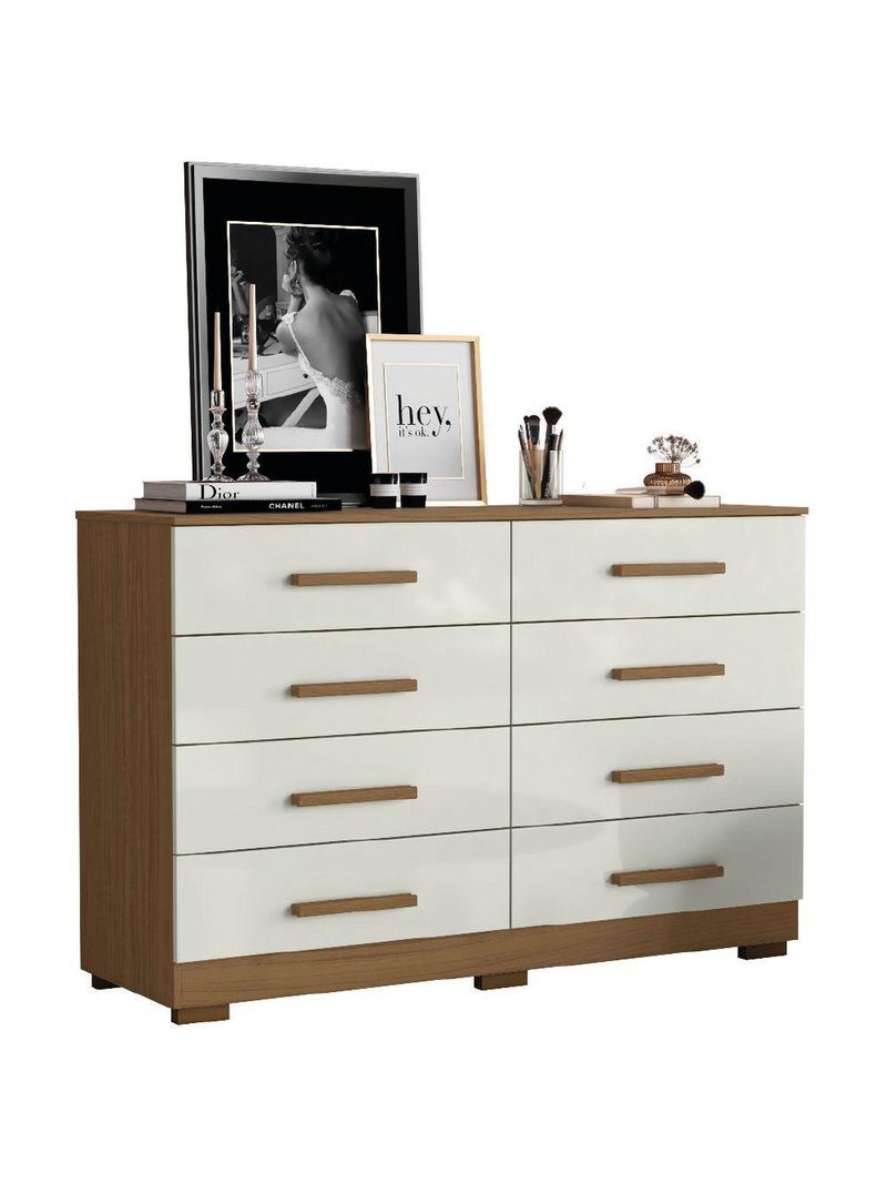 Cômoda 8 Gavetas évora Aramóveis Atacam/off