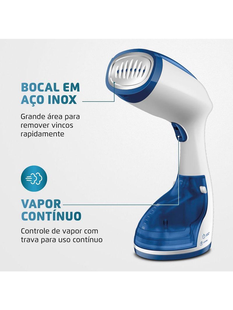 Passadeira A Vapor Mondial Portátil Fast Steam 127V VP-09