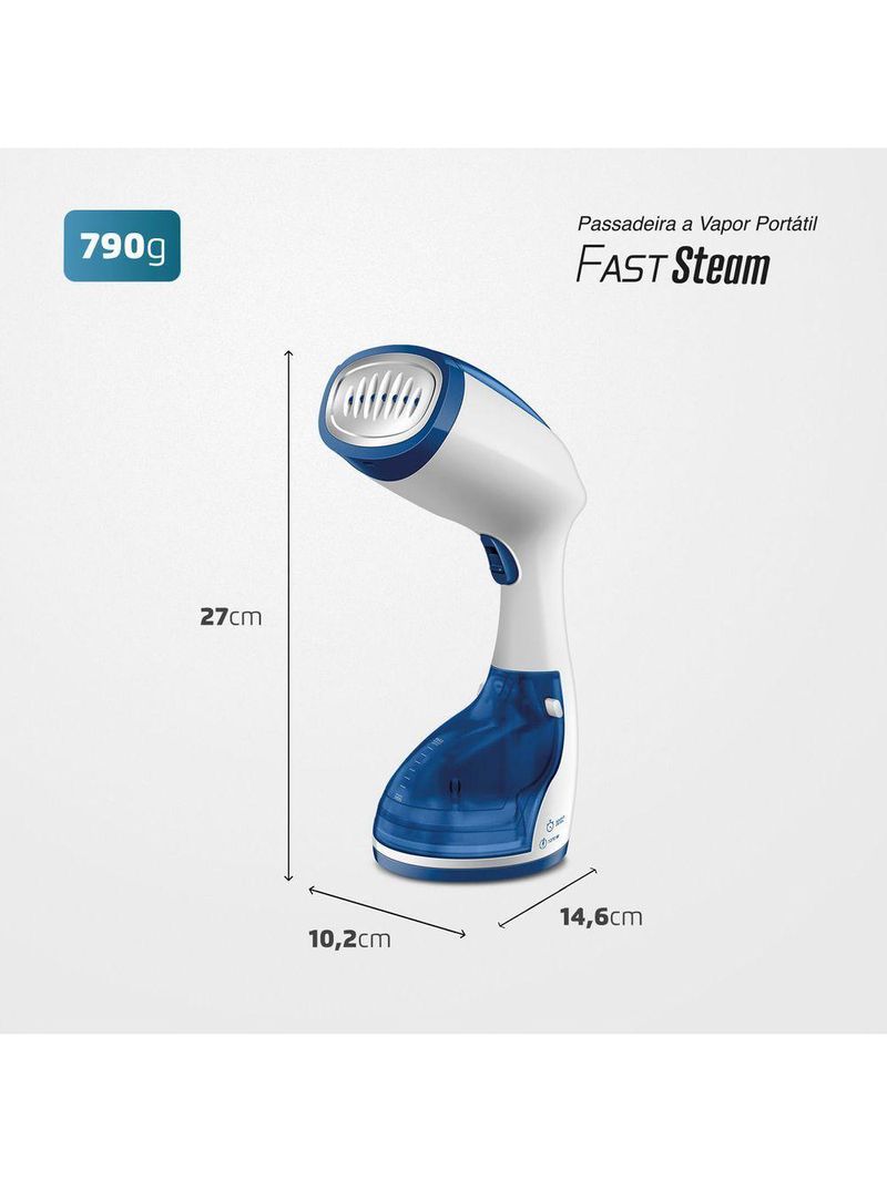 Passadeira A Vapor Mondial Portátil Fast Steam 127V VP-09