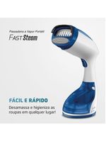 Passadeira A Vapor Mondial Portátil Fast Steam 127V VP-09