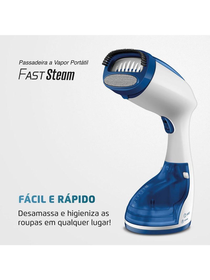 Passadeira A Vapor Mondial Portátil Fast Steam 127V VP-09