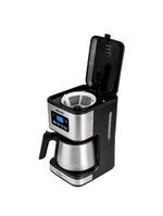 Cafeteira Elétrica Mallory 1,5 Litros Easy Coffee Preto E Inox - 110V