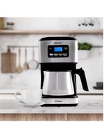 Cafeteira Elétrica Mallory 1,5 Litros Easy Coffee Preto E Inox - 110V