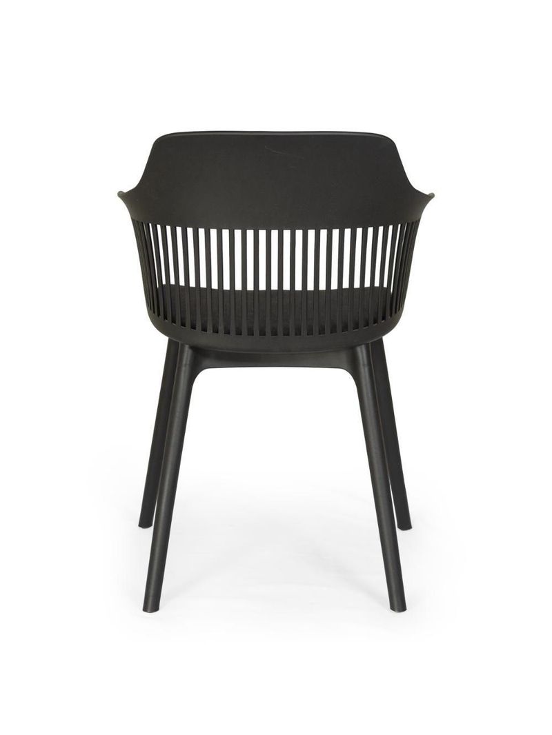 Cadeira De Jantar Estofada Marcela - Preto