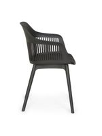 Cadeira De Jantar Estofada Marcela - Preto